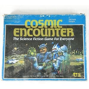 Cosmic Encounter West End Games (1986) Vintage Sci-Fi Game - Complete